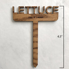 Load image into Gallery viewer, Vegetable Garden Plant Marker Set of 10 - With sun and soil reminders
