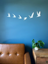 Load image into Gallery viewer, Bird Flight Wall Art | Set of 6 | Fast &amp; Free Shipping | Bird Lover Gift | White Acrylic
