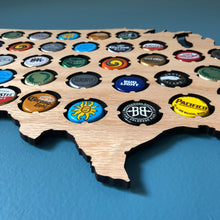 Load image into Gallery viewer, United States Bottle Cap Display
