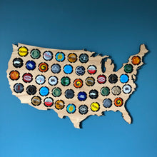 Load image into Gallery viewer, United States Bottle Cap Display
