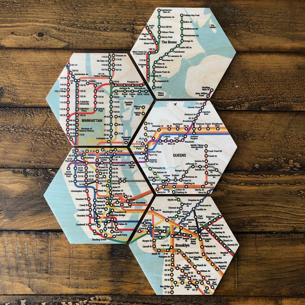 New York Subway Coasters