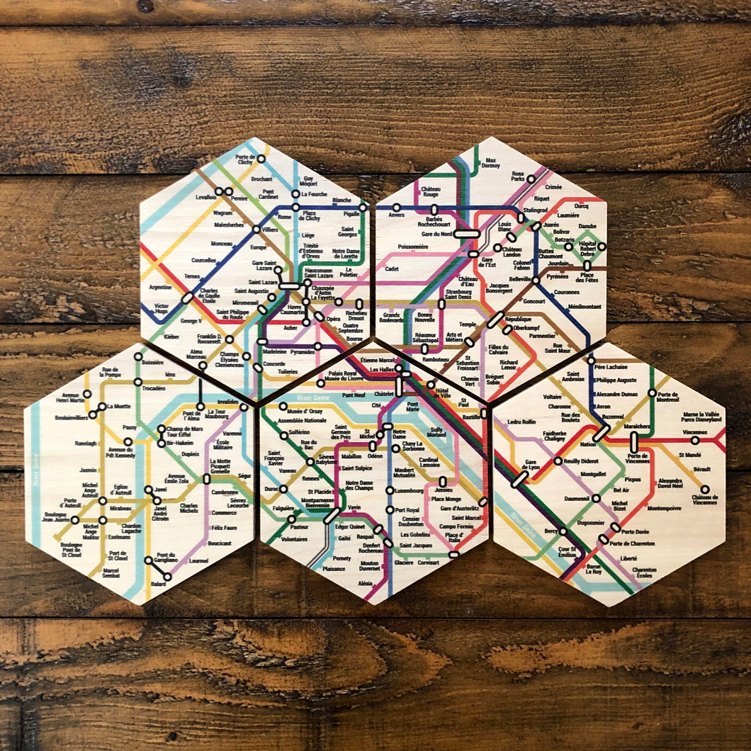 Paris Metro Coasters